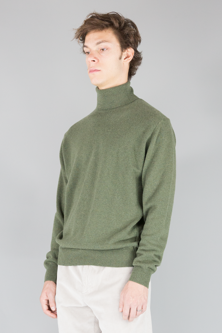 Maglia a Collo Alto in Cashmere