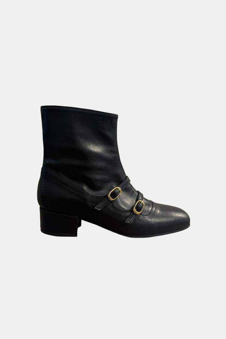 Tronchetto Doppia Fibbia Rosa