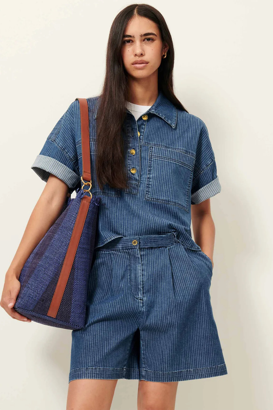 Bermuda in Denim Santa Port