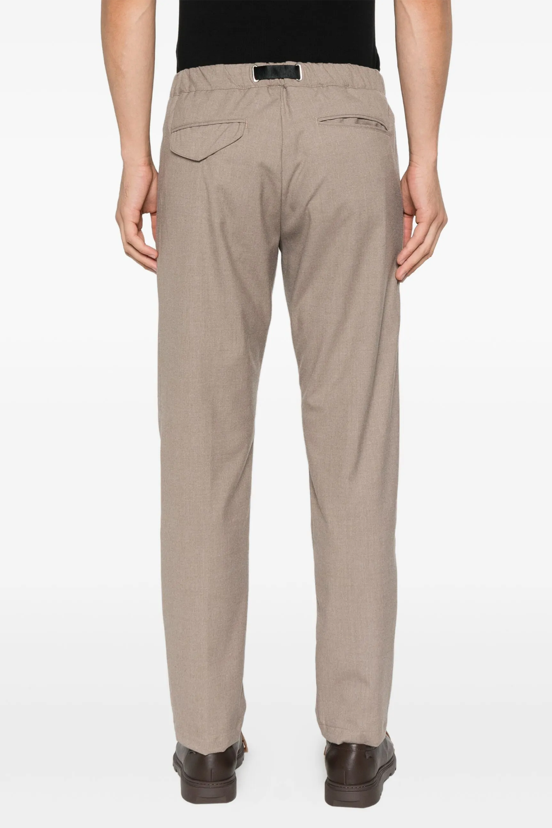 Pantaloni con Laccio in Flanella