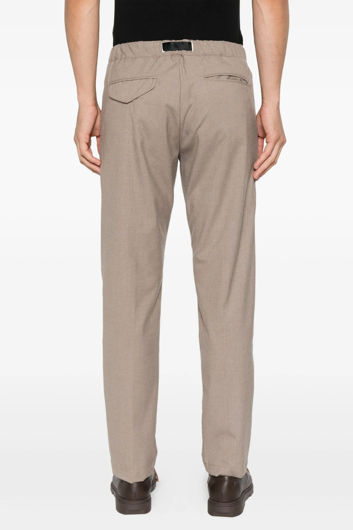 Pantaloni con Laccio in Flanella