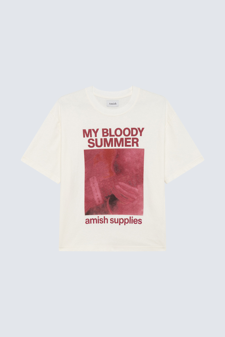 T-Shirt Crop Bloody Summer